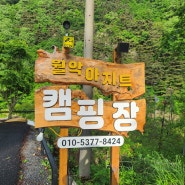 [캠핑] 충북 제천 월악아지트 캠핑장 후기