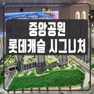 중앙공원 롯데캐슬 시그니처 모델하우스 분양정보