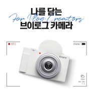 소니 브이로그 카메라 ZV-1F 컴팩트 디지털 카메라 입문용 추천