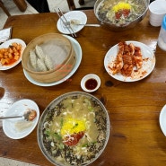 장미칼국수 (전북-군산) 해물맛 찐한 칼국수 그리고 쫄깃쫄깃 만두로 든든한 한 끼