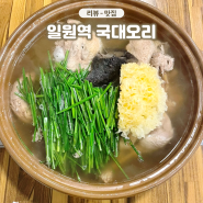 일원역 오리고기 맛집 국대오리 보양식으로 오리백숙 먹은 후기