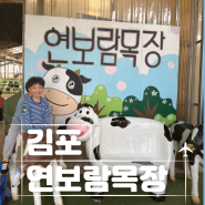 서울 근교 아이와 가볼 만한 곳 김포 연보람목장