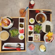 왕십리역 맛집 스시도쿠 카미동에서 맛있는 카이센동으로 데이트 즐기기