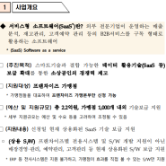 2024년 스마트상점 서비스형 소프트웨어(SaaS) 보급 시범사업」 프랜차이즈 가맹본부 모집