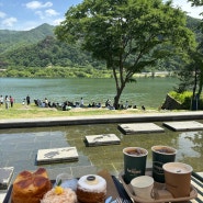 남양주 북한강 카페 '브리끄' 피크닉하기 좋은 곳 베이커리 내돈내산