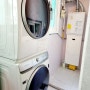 삼성세탁기, 건조기직렬 이전 재설치, 세탁기설치 변천사