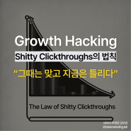 “당신의 마케팅 성과가 떨어질 수밖에 없는 이유“ - The Law of Shitty Clickthroughs