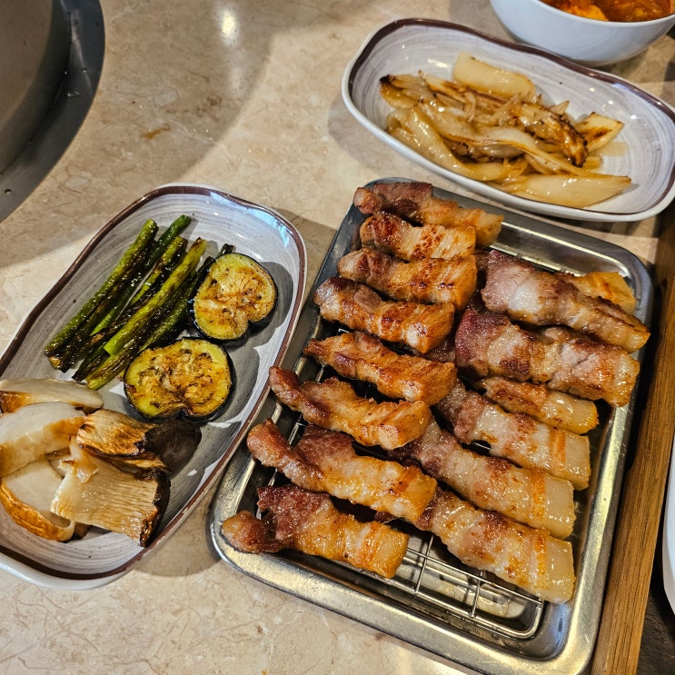 [경산 하양맛집 / 구워주는 하양고기집] 하양 듬성 : 네이버 블로그