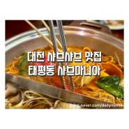 대전 샤브샤브 맛집 월남쌈과 샐러드바가 다양한 태평동 샤브마니아