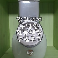 알리에서 구입한 전동채칼 사용 후기