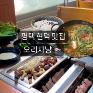 마안산 근처 안중, 현덕맛집 로컬주민들이 추천해 준 '오리사냥'