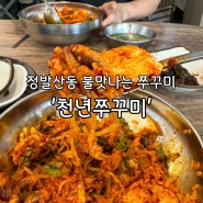 일산 정발산동 쭈꾸미볶음맛집 '천년쭈꾸미' 쭈꾸미배달