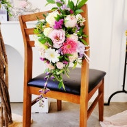 Chair Decoration with Flowers