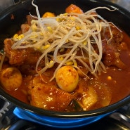 [춘천맛집]퇴계동 국물 숯불 닭발 맛집_아재불닭발&오돌뼈 춘천점