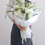 용인 처인구 고림동 결혼기념일 선물은 플로맨틱의 리시안셔스 꽃다발 추천