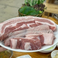 [진주 숯불구이 맛집]국내산 돼지고기 모듬구이를 저렴하게 먹을 수 있는 숯불화로구이, 호탄동 1004화로구이