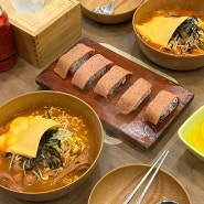 강동 매운라면 맛집, 틈새라면 둔촌점 (치즈빨계떡 3단계, 치즈빨부대 2단계)