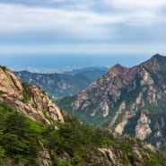 설악산 등산코스 천불동계곡 - 금강굴 - 마등령 전 세존봉