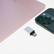 아이폰 아이패드 USB OTG 젠더 USB 연결
