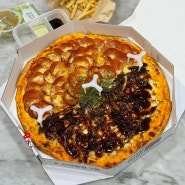의정부 맛집 : 얇은 도우의 토핑이 가득한 피자, 형제피자
