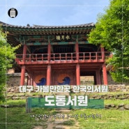 대구 가볼만한곳 가족 나들이에 좋은 한국의서원 달성 도동서원