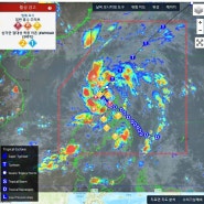 [세부 날씨] 필리핀 세부 2024년 1호 태풍 에위니아 발생