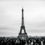 Paris Eiffel Black & White