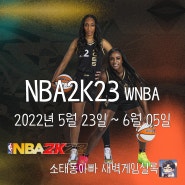 NBA2K23 WNBA 플레이 - 충격의 2연패 그것도 같은 팀에게