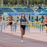 김서현, 25年 만에 경신한 여중부 허들 한국신기록