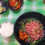 횡성 행복식당 횡성시장 육회비빔밥 맛집 내돈내산 주차