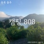 충주 캠핑808 역대급 충주호뷰 A사이트 D사이트
