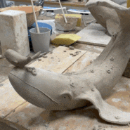 아리 일기 :: 텔아비브 도자기 공방•고래 만들기