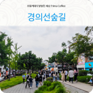 경의선숲길 걷기 좋은 서울핫플 홍대데이트 코스