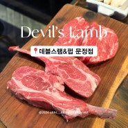 서울 송파ㅣ데블스램&펍 문정점ㅣ문정역 맛집 양갈비 전문점