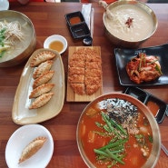 [파주닭국수] 김포양촌점 - 칼국수 맛집 - 닭반마리가통째로?