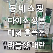 [동네쇼핑] 다이소 상봉홈플점 초대형 최적화 동선으로 구경재미가 쏠쏠 브이트 리들샷 구매까지