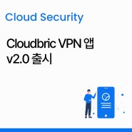 [Security App] Cloudbric VPN 앱(클라우드브릭 VPN 앱) v2.0 출시