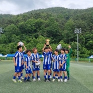 산청축구 스포츠클럽 회장배 전국유소년 축구대회 하이두 우승 축하