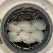 [내돈내산] 솜 베개 전용 세탁망 '베개빠라망'/ 솜 베개 세탁 방법