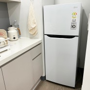 LG전자 B182W13 1달 사용 내돈내산 후기 원룸, 사무실용 가성비 좋은 소형냉장고