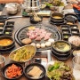 천안 두정동 맛집 룸식당 무이정 목살, 가브리살 고기