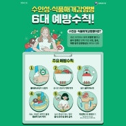 수인성·식품매개감염병 6대 예방수칙