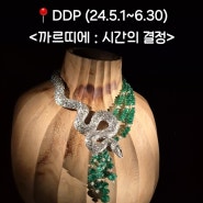 5월 6월 전시 동대문 DDP <까르띠에 전시, 시간의 결정>서울 전시회 추천