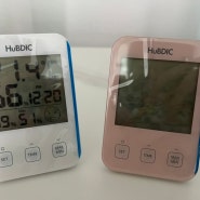 [내돈내산]신생아 온습도계 추천하면 휴비딕 디지털 시계 온습도계