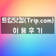 스카이스캐너+트립닷컴 이용후기