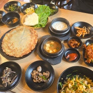 남양주 북한강 맛집 18찬 보리밥정식 감자전도 잘하는 들꽃밥상