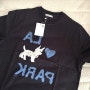 로우클래식 러브 파크 티셔츠 차콜 LOVE PARK T-SHIRT 29cm 할인 구매