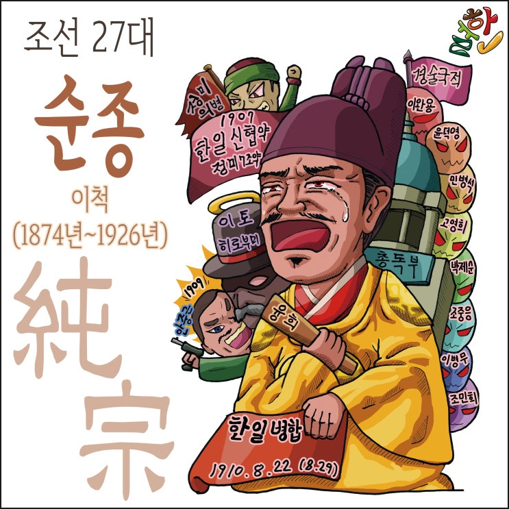 [한국왕조] 조선 순종 이척 : 네이버 블로그