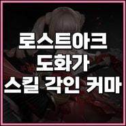 로스트아크 도화가 스킬트리 각인 커마 총정리