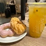 일본 미스터도넛 미스도 메뉴 추천 음료 도넛 초코 프렌치, 딸기 폰데링 무한리필
